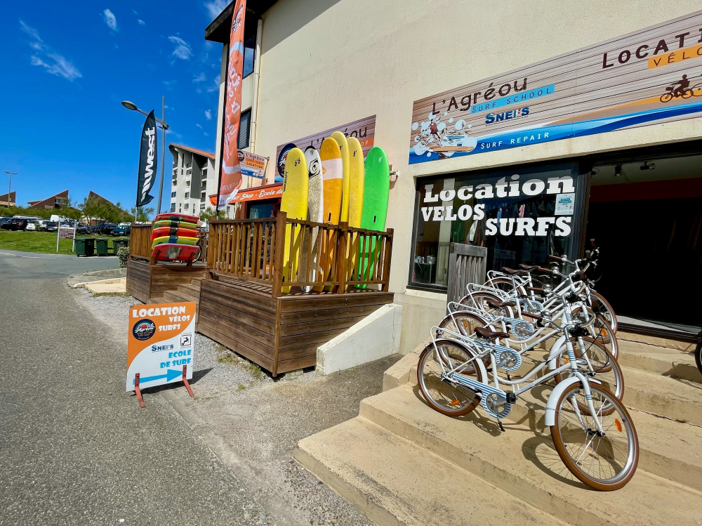 Location de vélos - L'Agréou Surf Shop