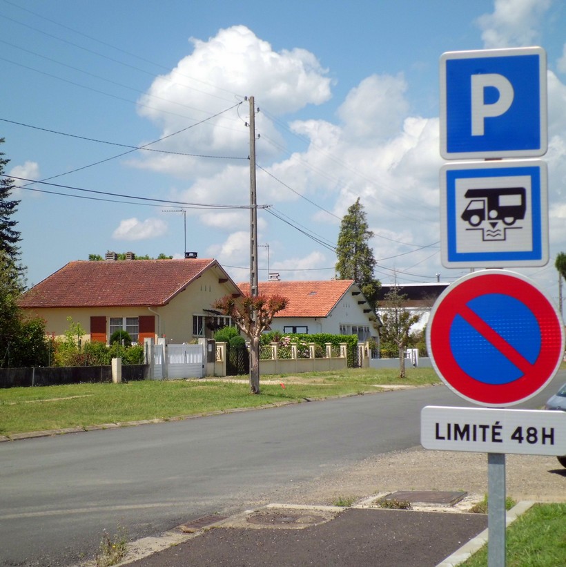 Aire de camping-cars de Villeneuve-de-Marsan