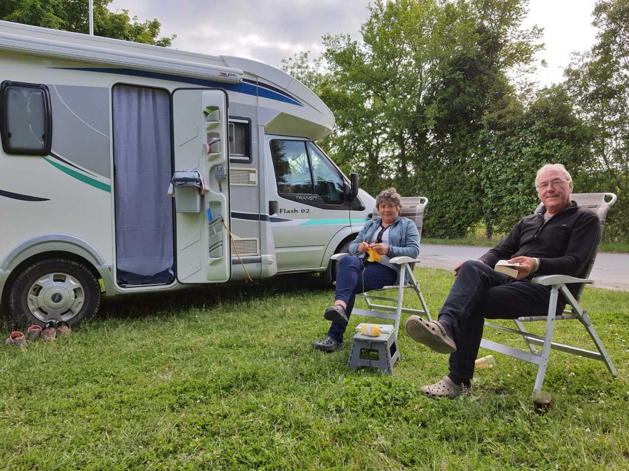 Aire de services pour camping-cars à Chauray