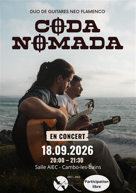 Concert de Coda Nomada - Duo de Guitares Neo Flamenco 