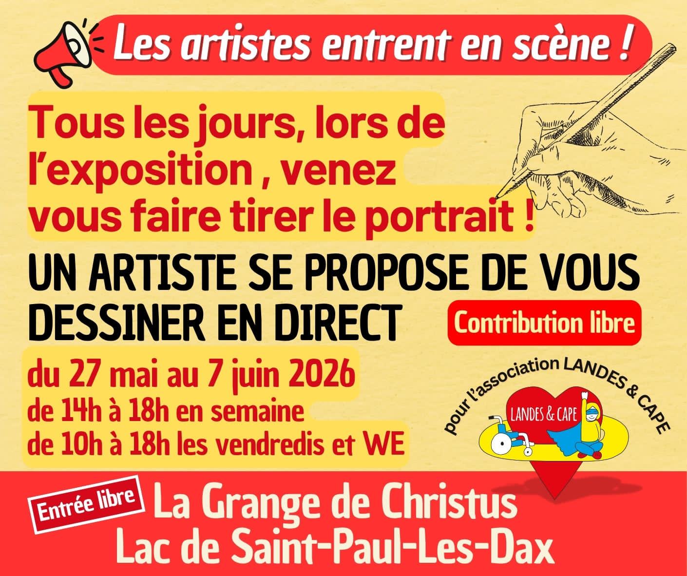 Un artiste vous tire le portrait