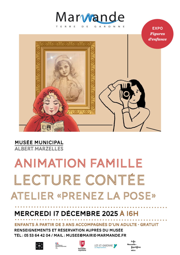 Animation Famille au Musée Marzelles - Lecture contée atelier