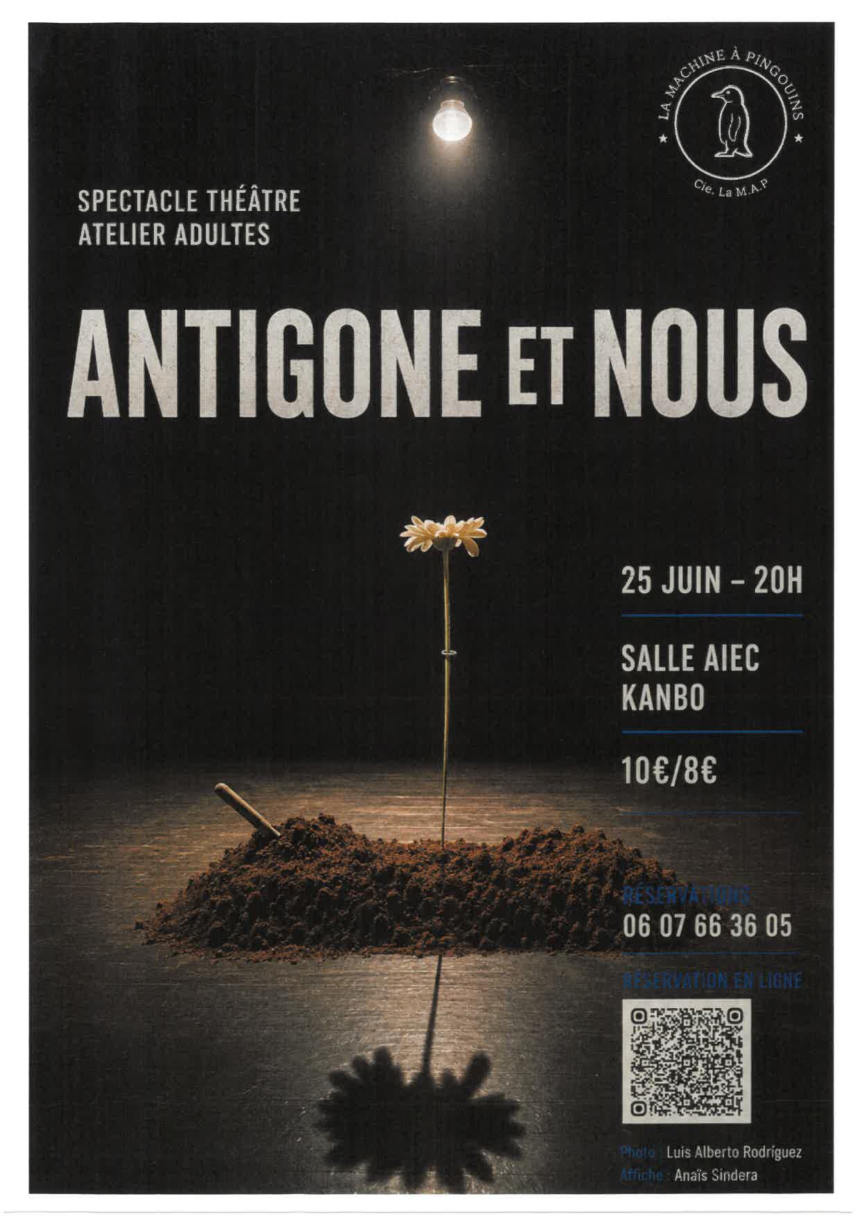 Pièce de théâtre "Antigone et nous"