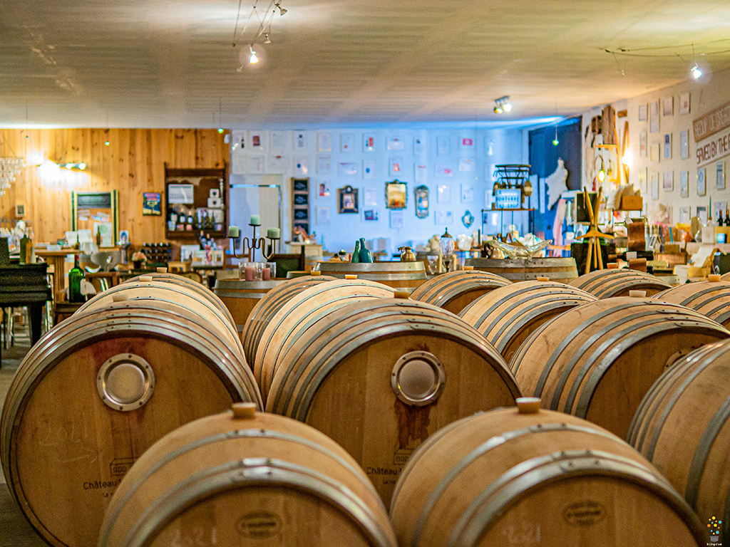 L'Apéro dans les Chais au Château Hourtin-Ducasse