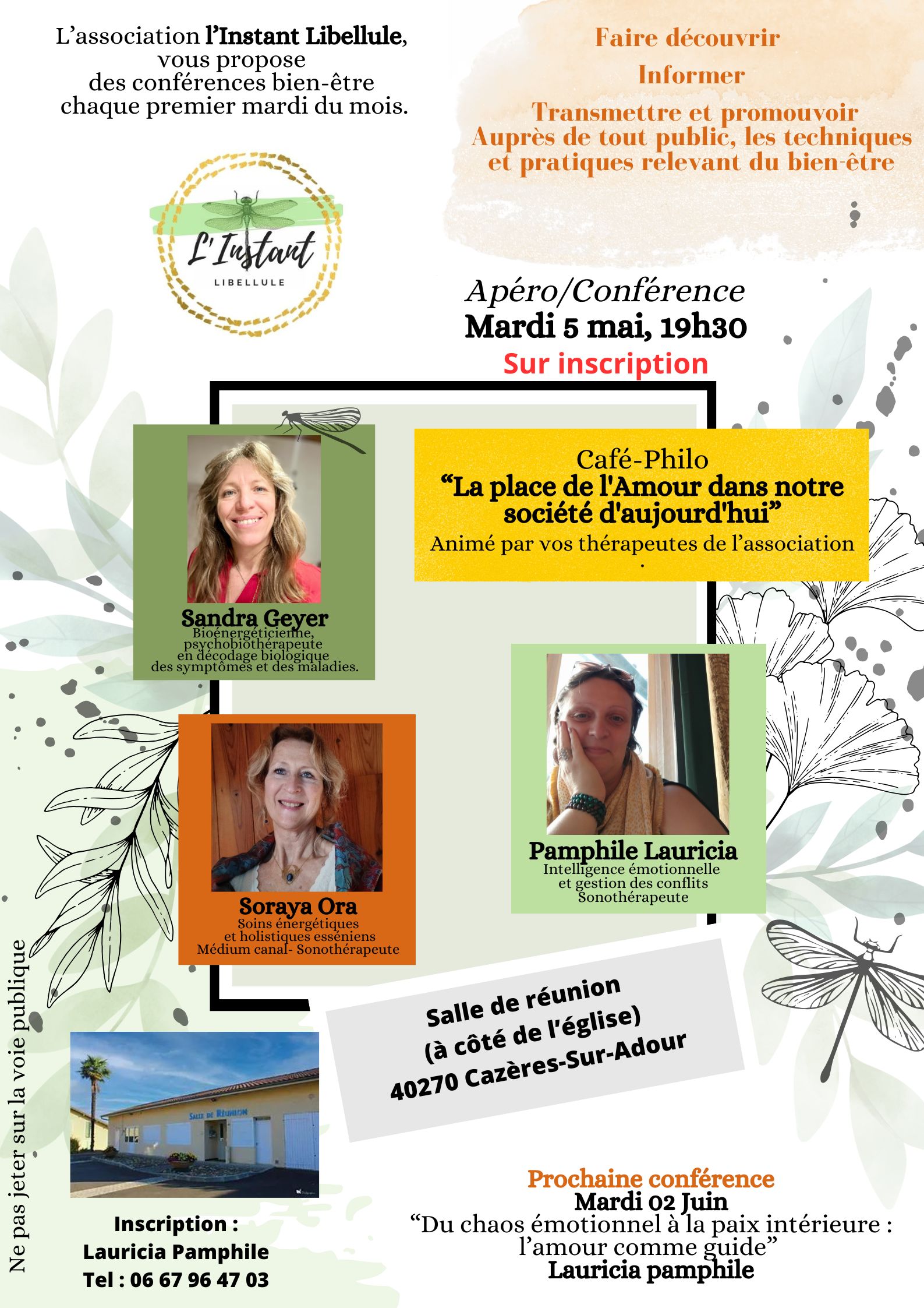 Apéro/conférence "La place de l’Amour dans notre société d’aujourd’hui" — visuel événement