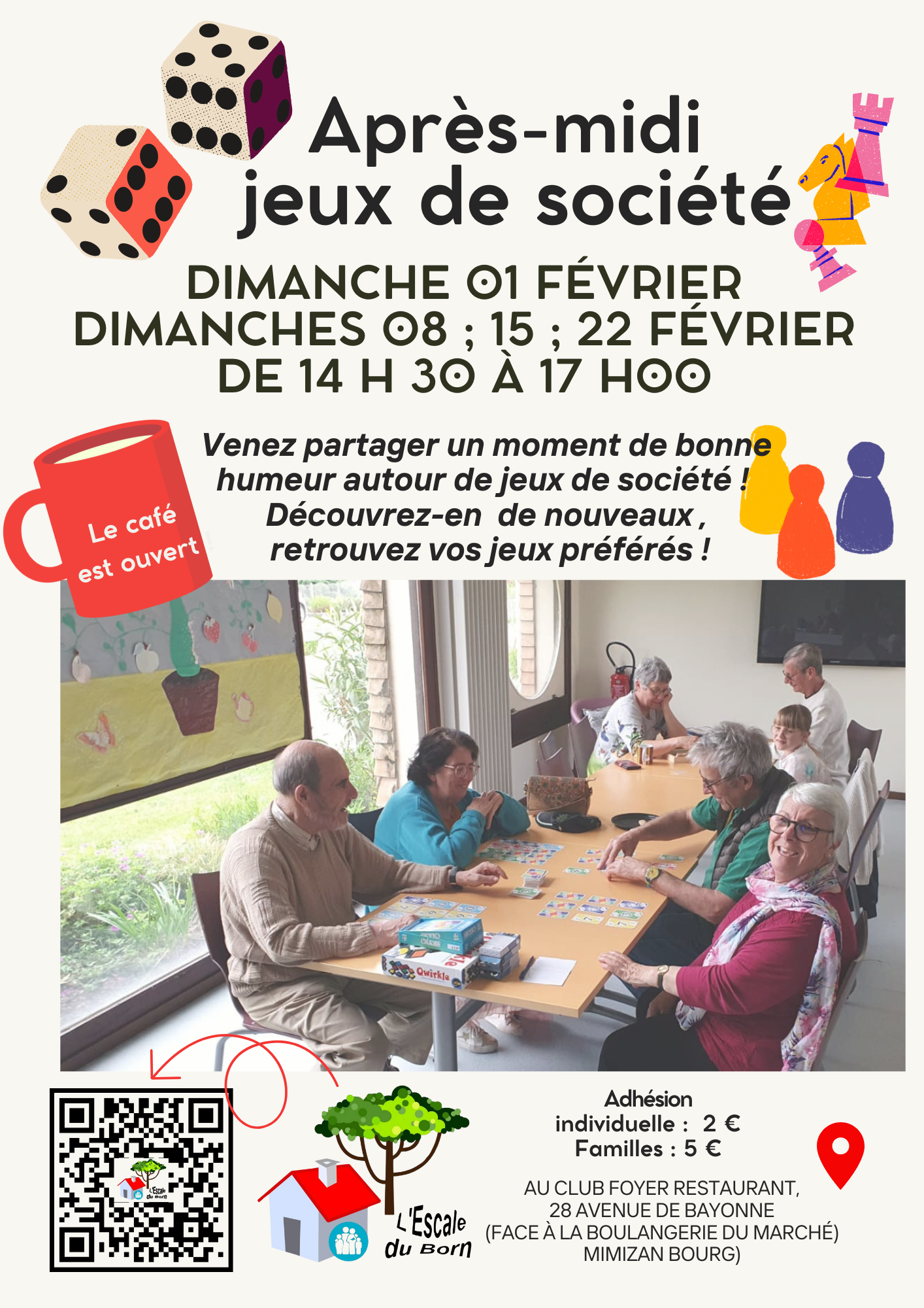Après midi Jeux de société