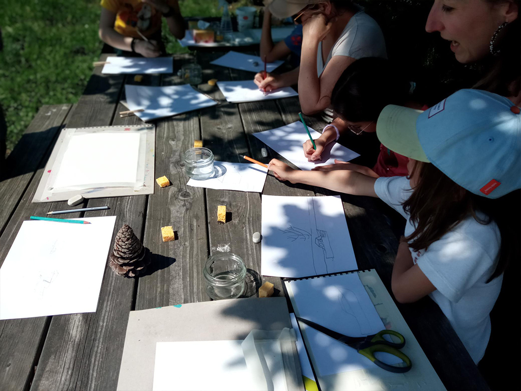 Aquarelle et dessin en plein air à Mios, Mios - photo 4