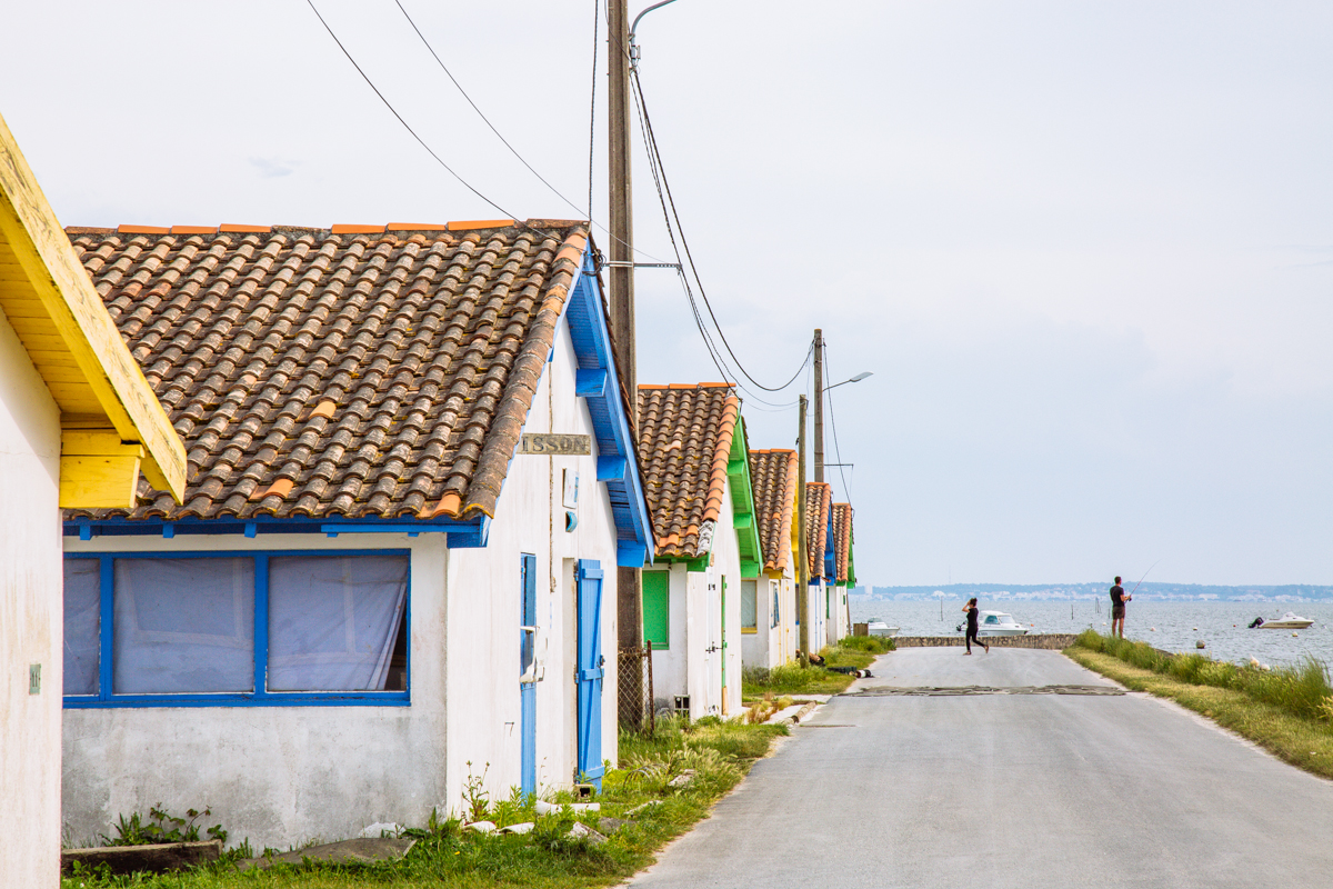 Port ostréicole et la Femme Océane