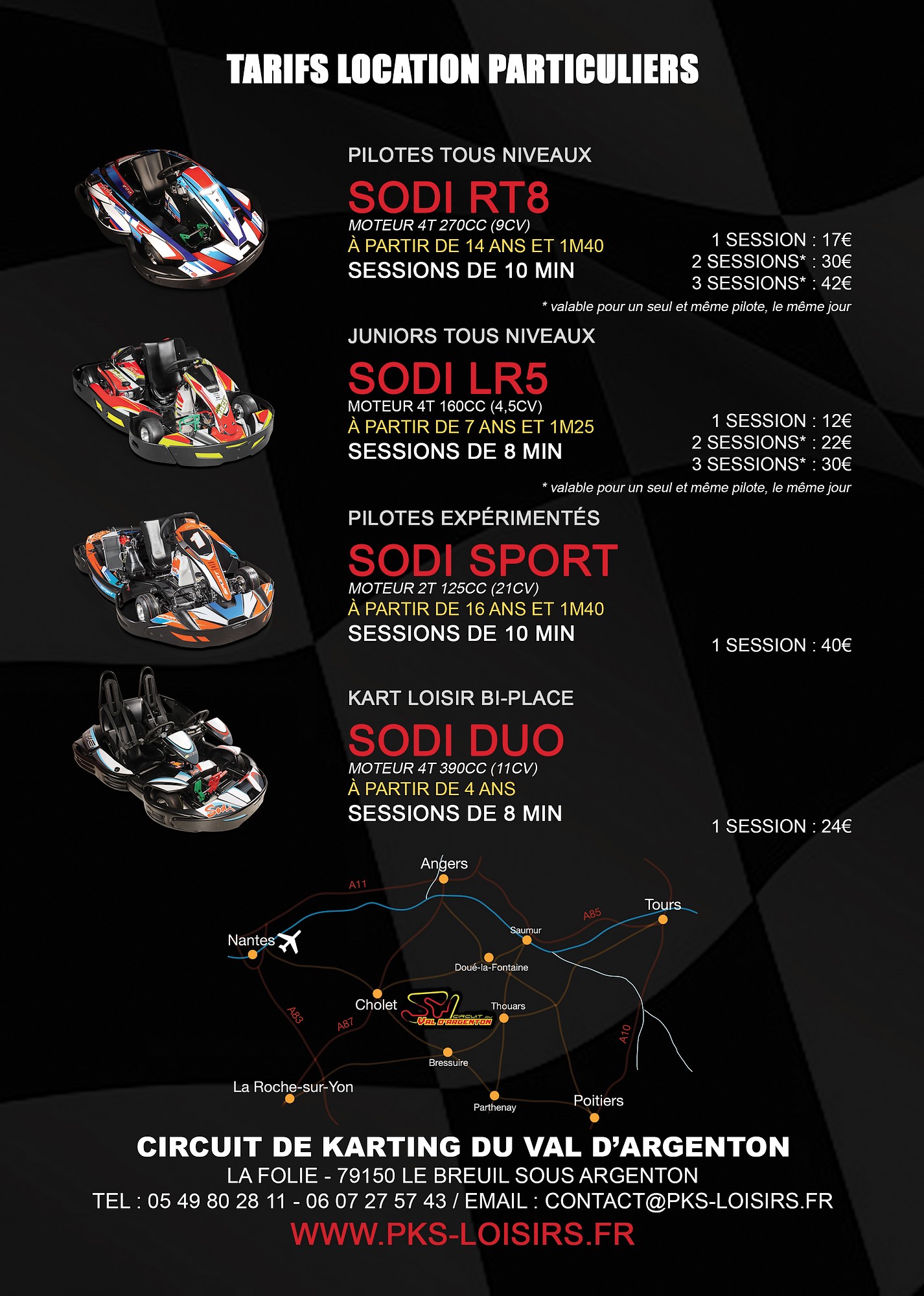 Karting ARGENTON "Circuit du Val d'Argenton" - PKS Loisirs - photo 5
