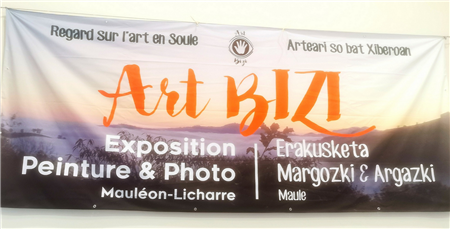 Exposition de l'association Art Bizi