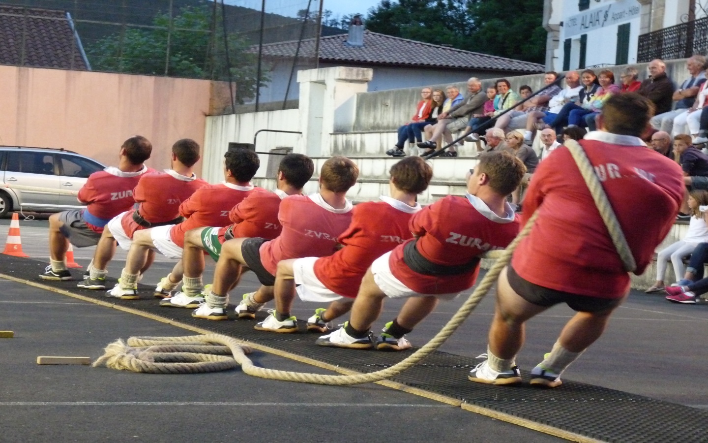 Spectacle de force basque — visuel événement