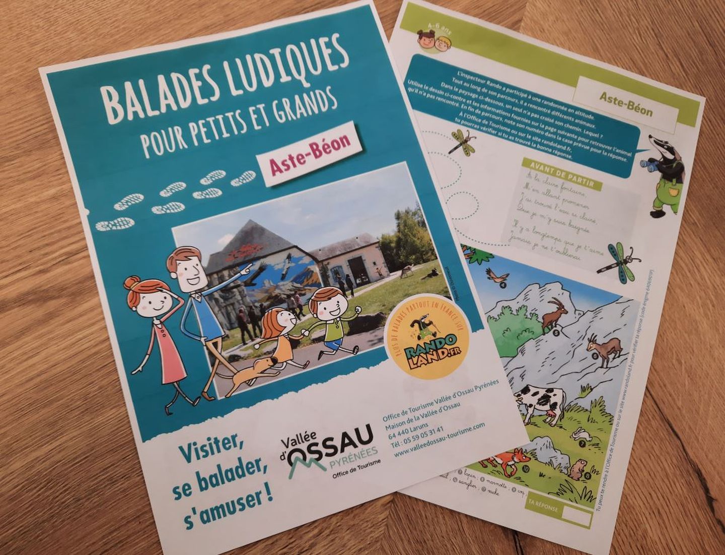 Randoland - Visite ludique d'Aste-Béon en famille