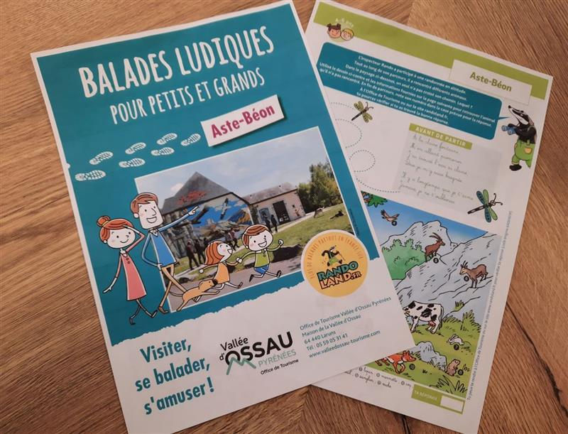 Randoland - Visite ludique d'Aste-Béon en famille