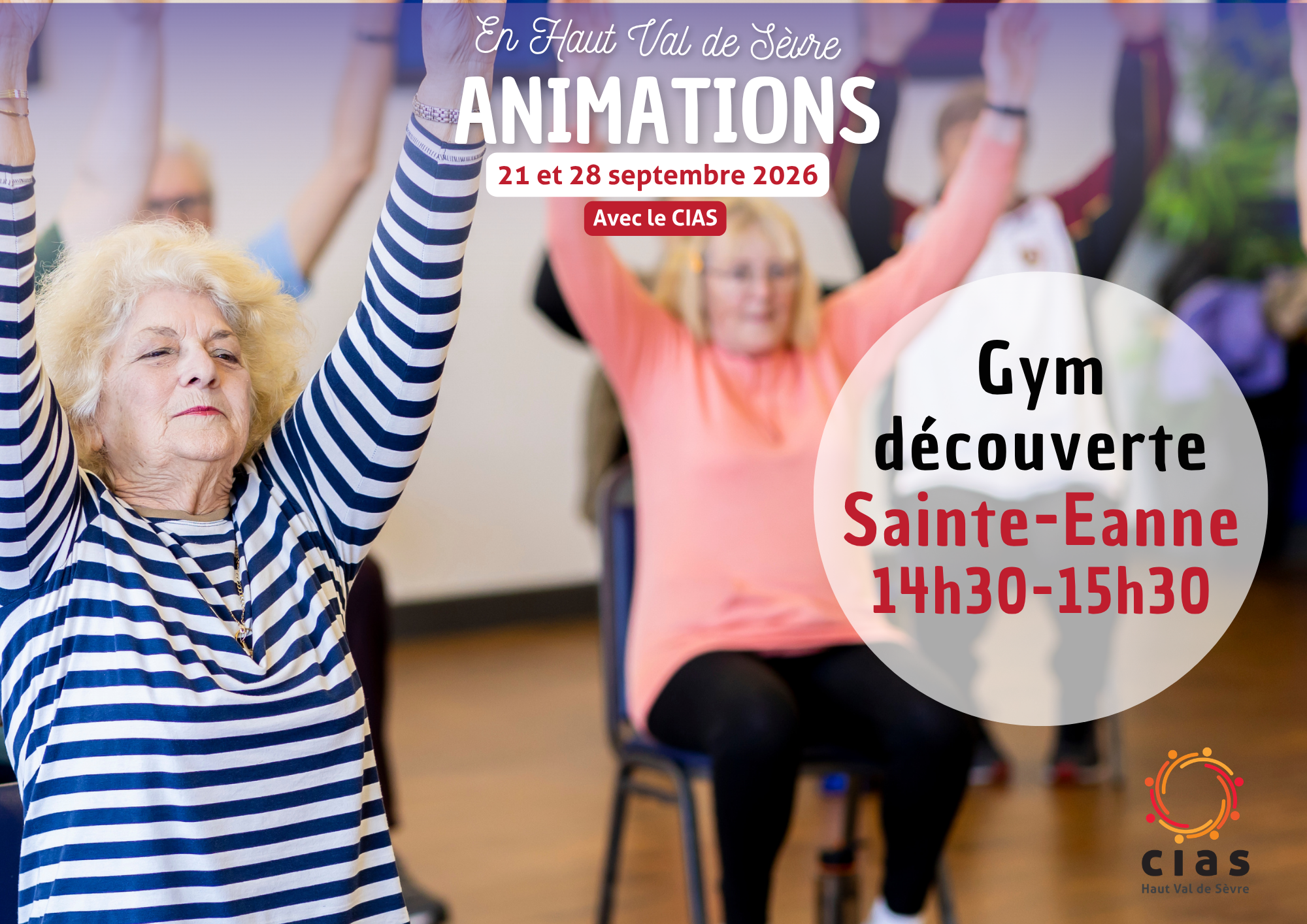 ANIMATIONS + de 60 ans : Atelier Gym découverte