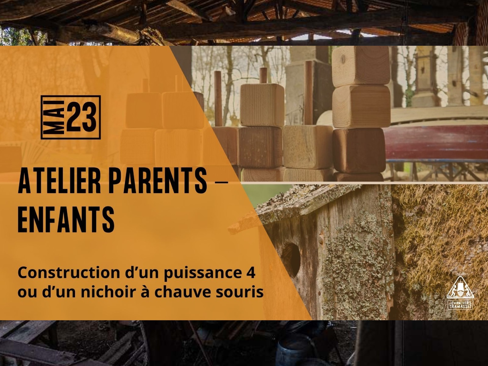 Atelier parents-enfants - Initiation au travail du bois