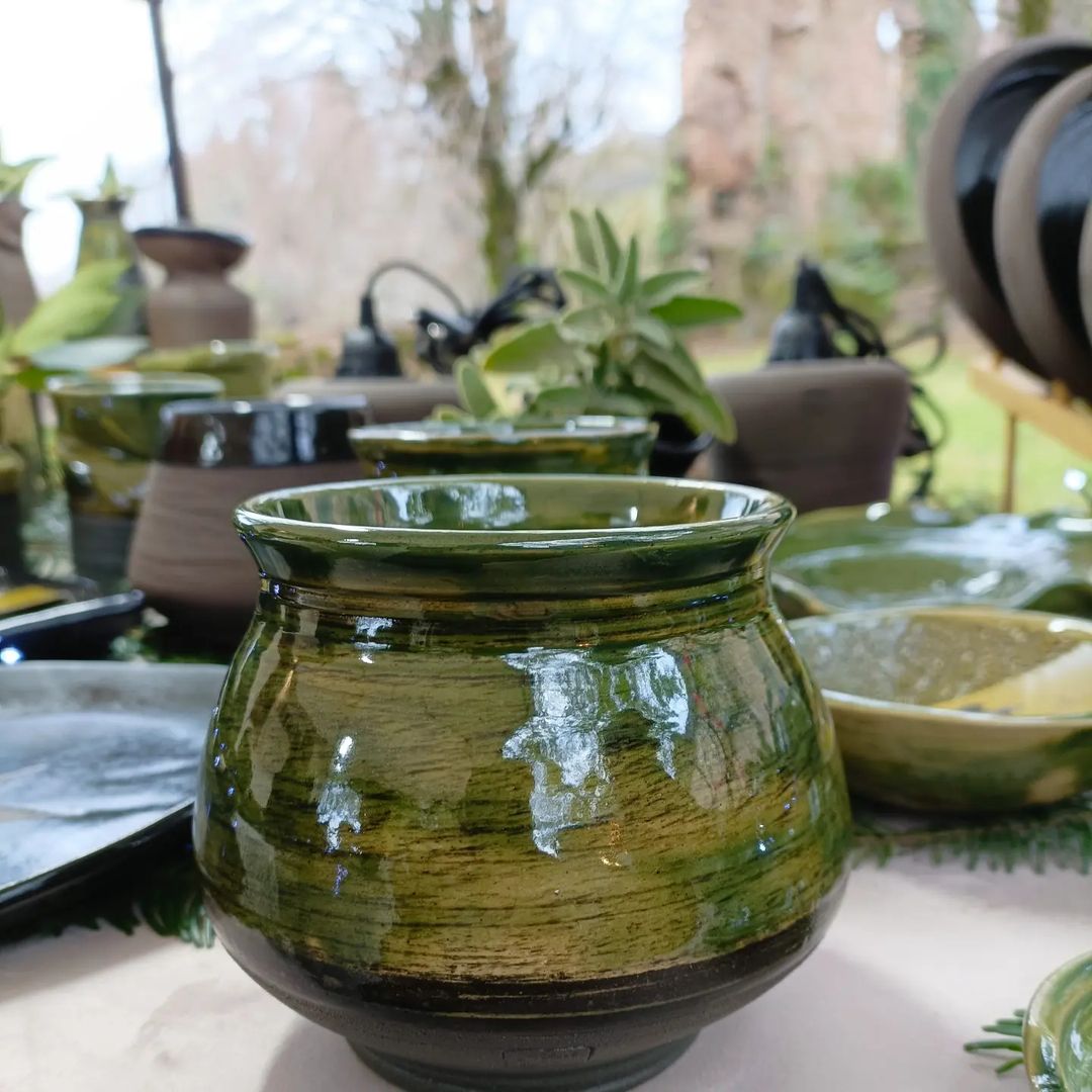 Ateliers céramique chez la souffleuse de verre