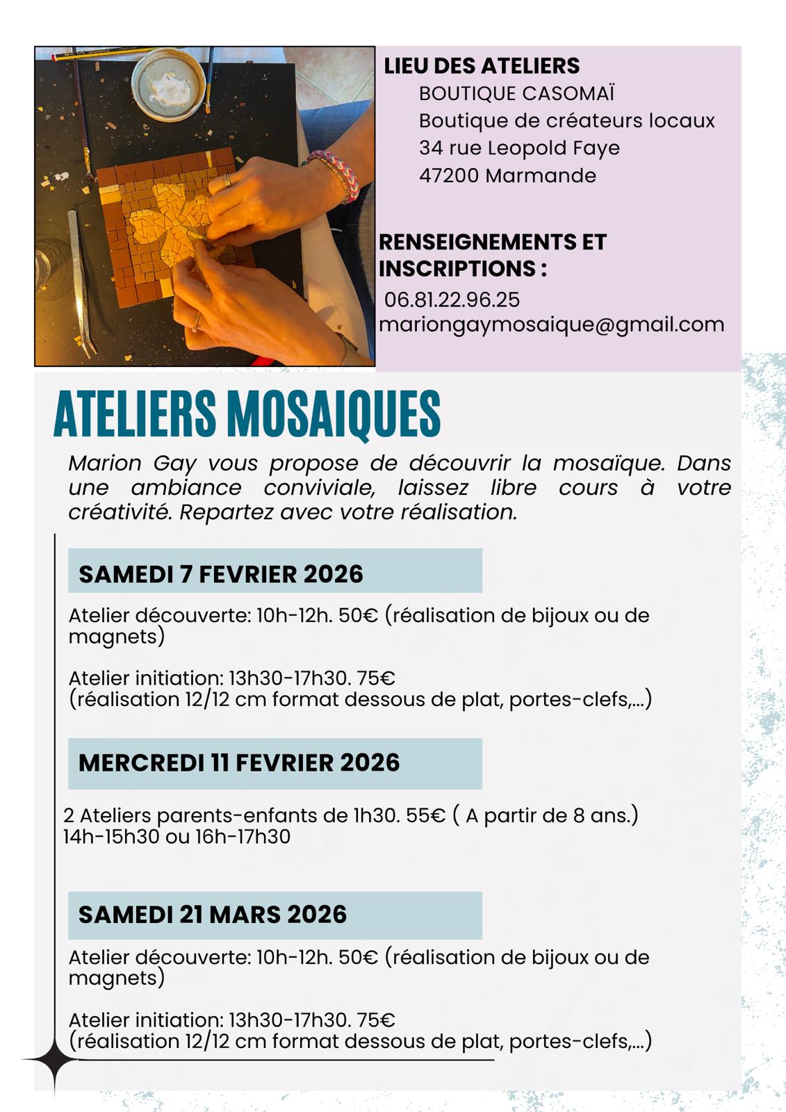Ateliers Mosaïques