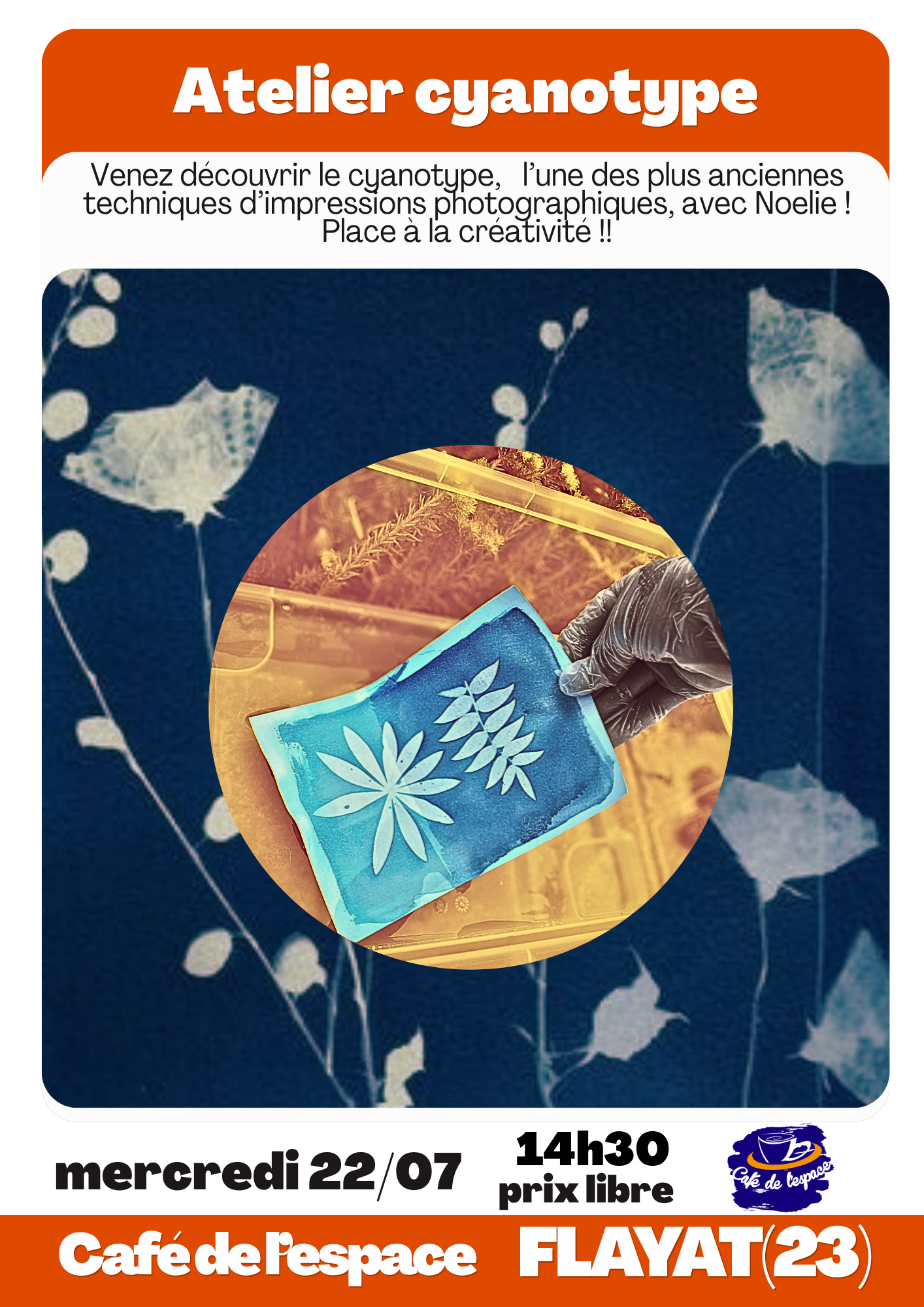 Atelier cyanotype
