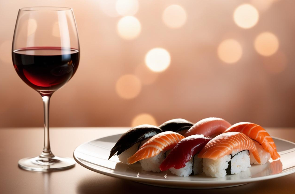 Atelier dégustation de vins et sushis — visuel événement