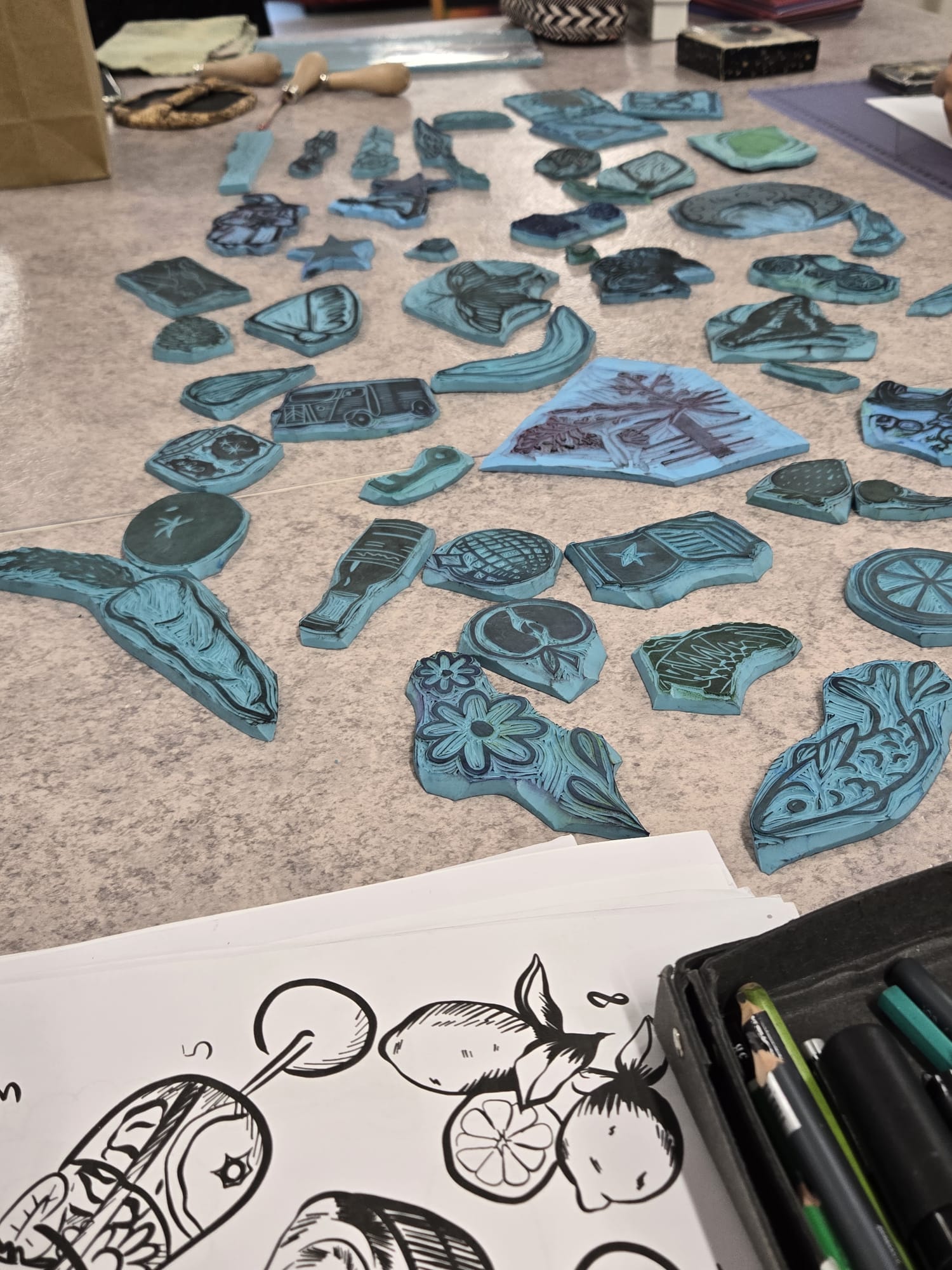 Atelier - Linogravure, Mauléon - photo 2