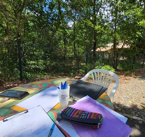 Atelier d'écriture au conservatoire des Landes de Gascogne, Sanguinet - photo 2