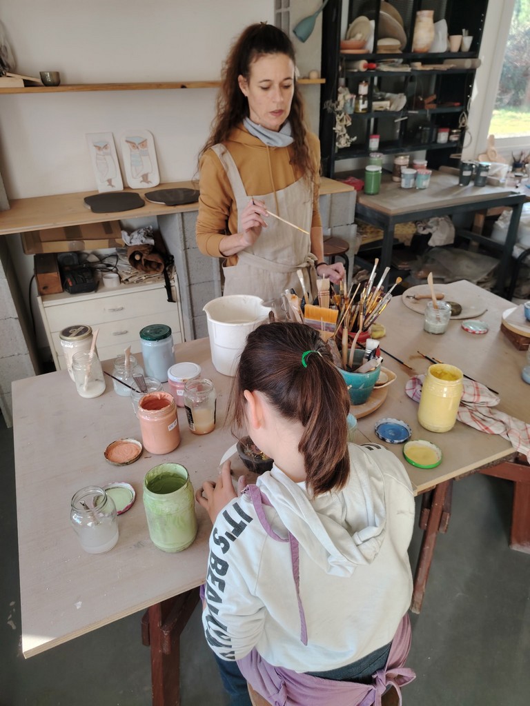 Atelier poterie enfants