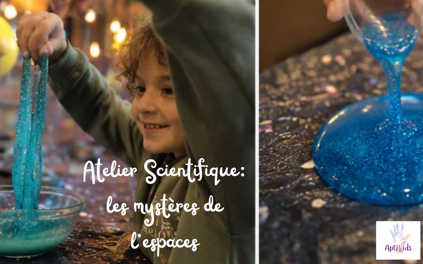 Atelier scientifique : les mystères de l'espace — visuel événement