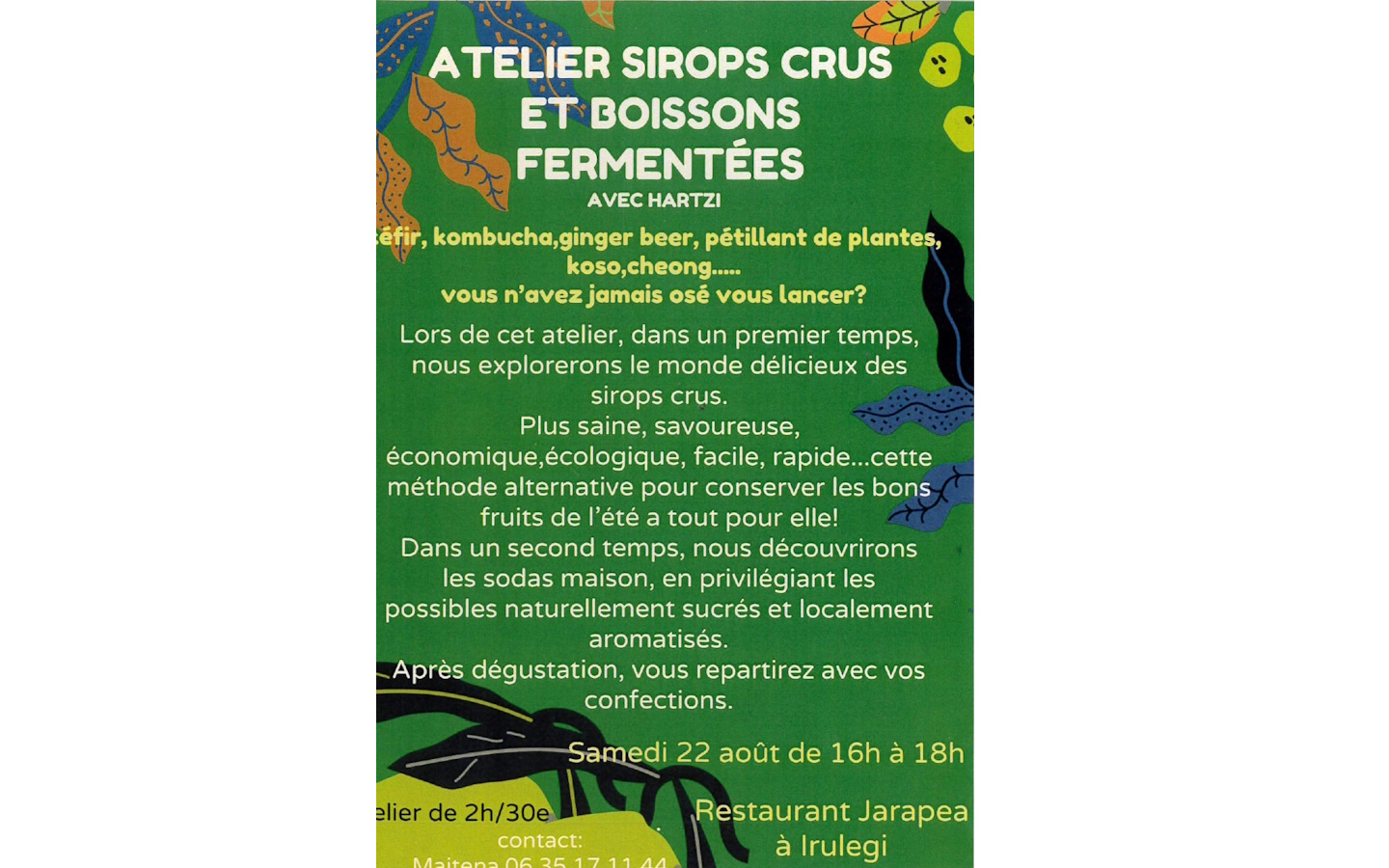 Visuel évènement