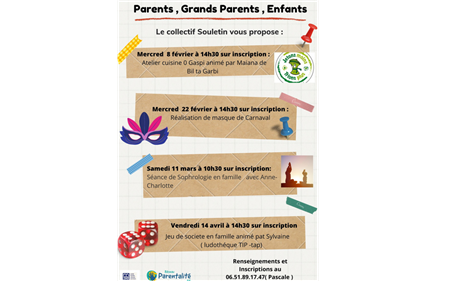 Atelier parents/enfants : la cuisine anti gaspi Atelier parents/enfants : la cuisine anti gaspi