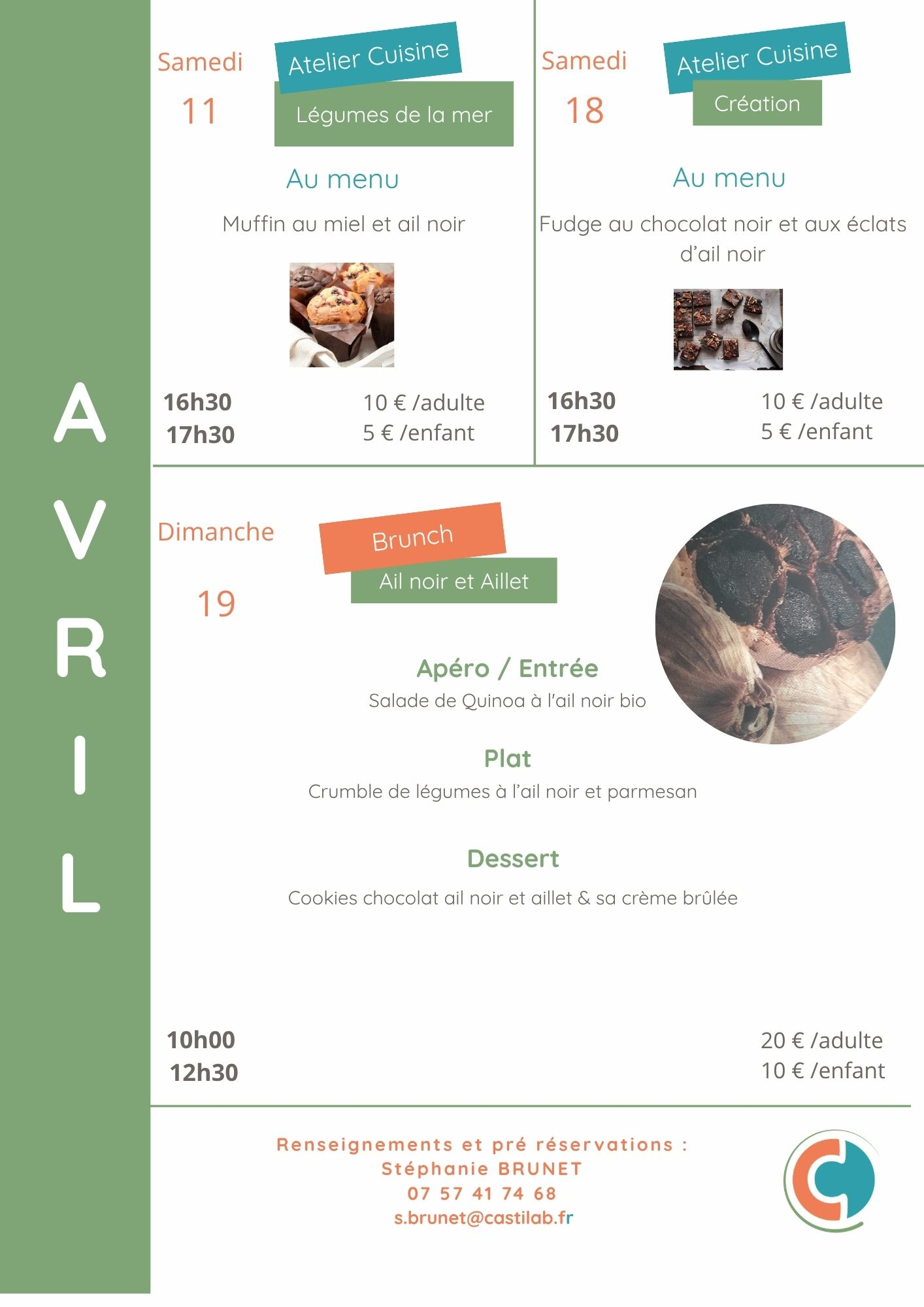 Ateliers culinaires Bio d'Ici Avril — visuel événement