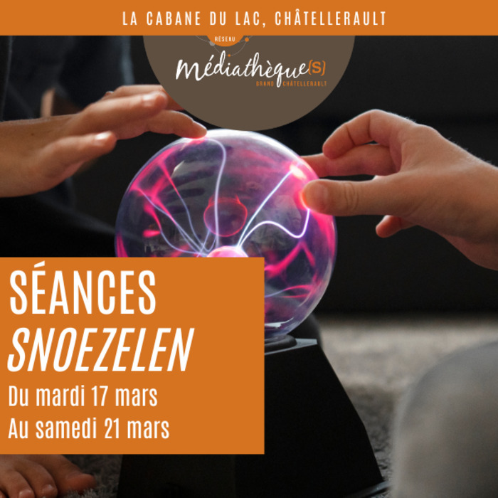 Séances "Snoezelen" : un espace sensoriel pour les enfants. Demandez le détail des séances programmées à La Cabane du Lac (en fonction de l'âge).