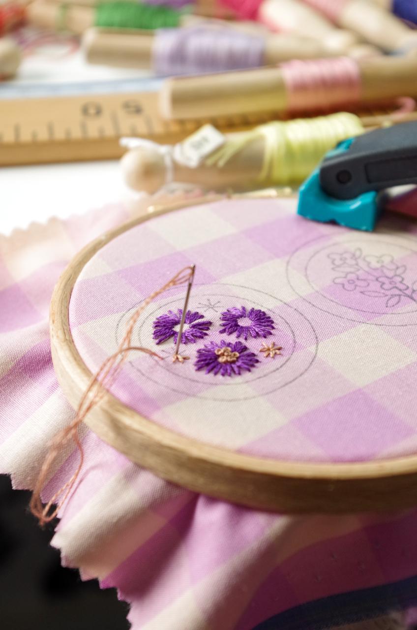 Atelier - Badge fleuri — visuel événement
