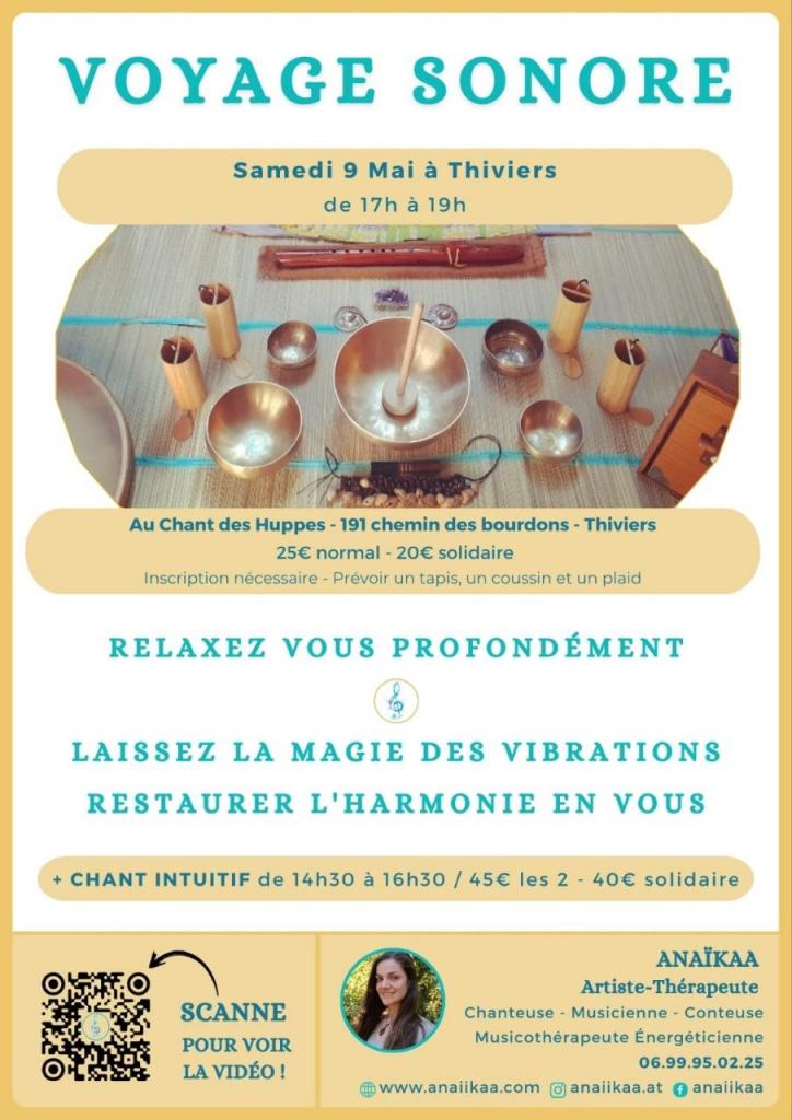 Voyage sonore — visuel événement
