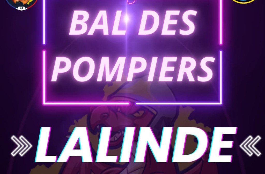 Bal des pompiers — visuel événement