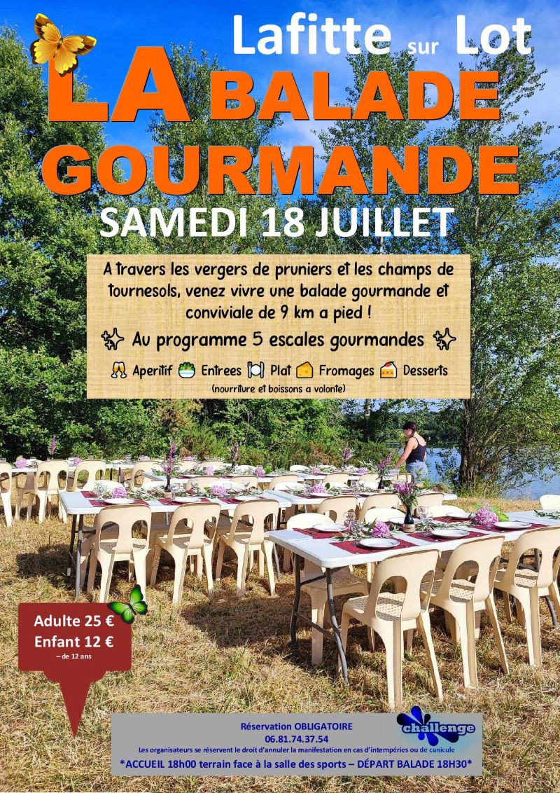La Balade Gourmande - complet