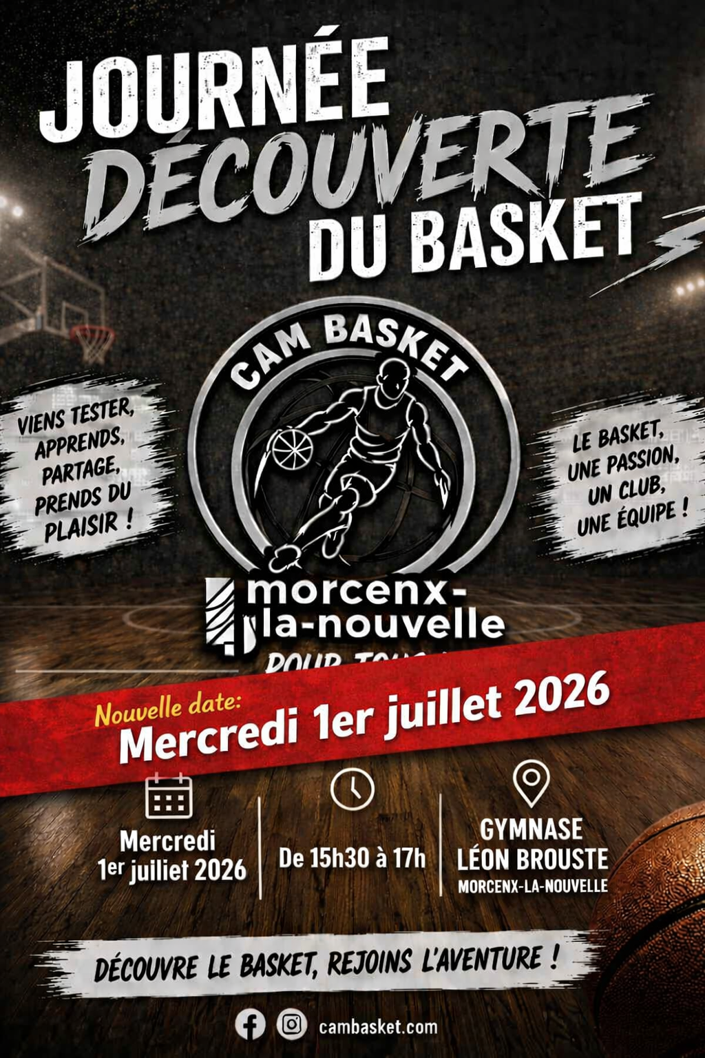 Journée découverte du basket