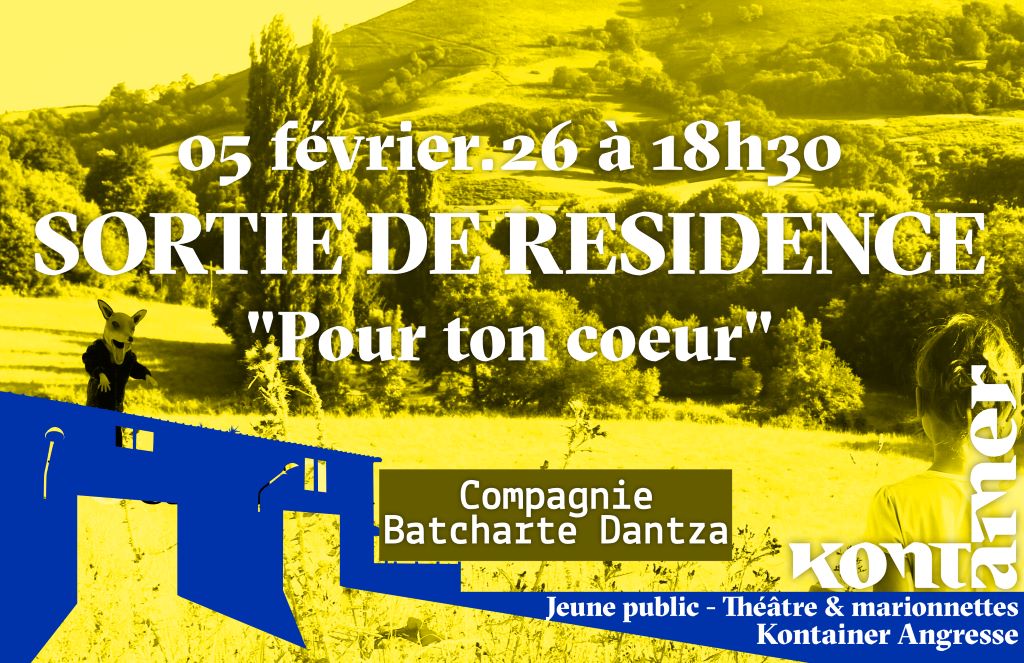 Sortie de résidence / "Pour ton coeur" / Jeune public / Théâtre & Marionnettes