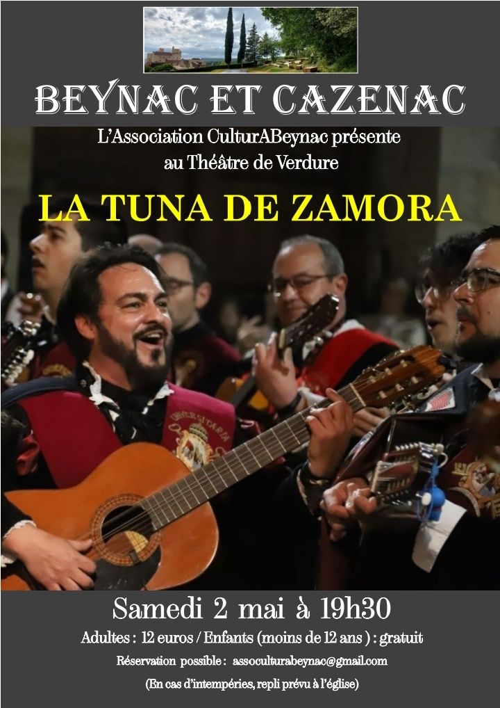 Concert : La Tuna de Zamora — visuel événement