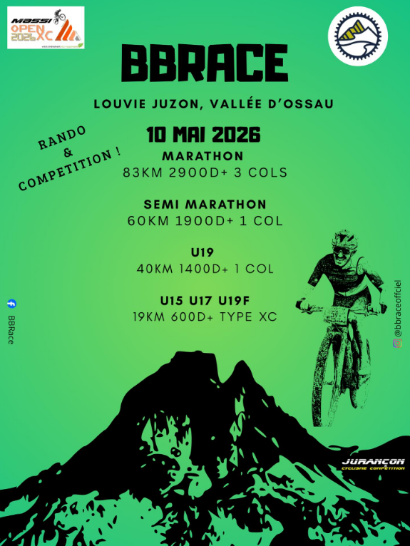 ANNULÉE - BBRace - Course de VTT et VTTAE en Vallée d'Ossau