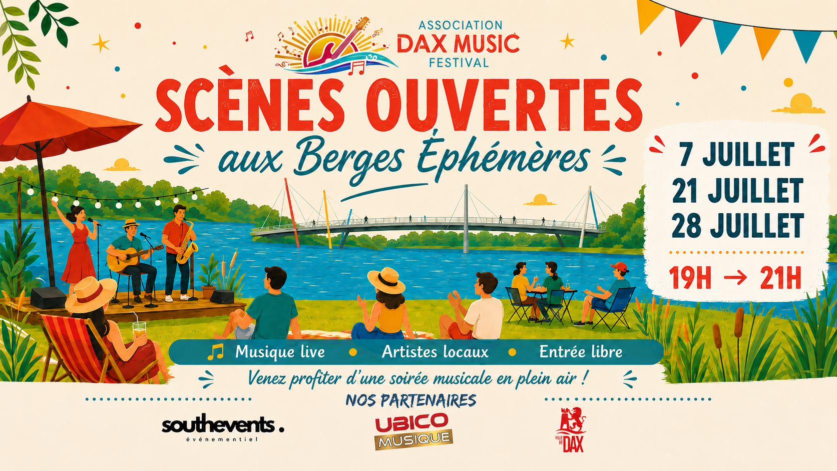 Scènes Ouvertes aux Berges Éphémères