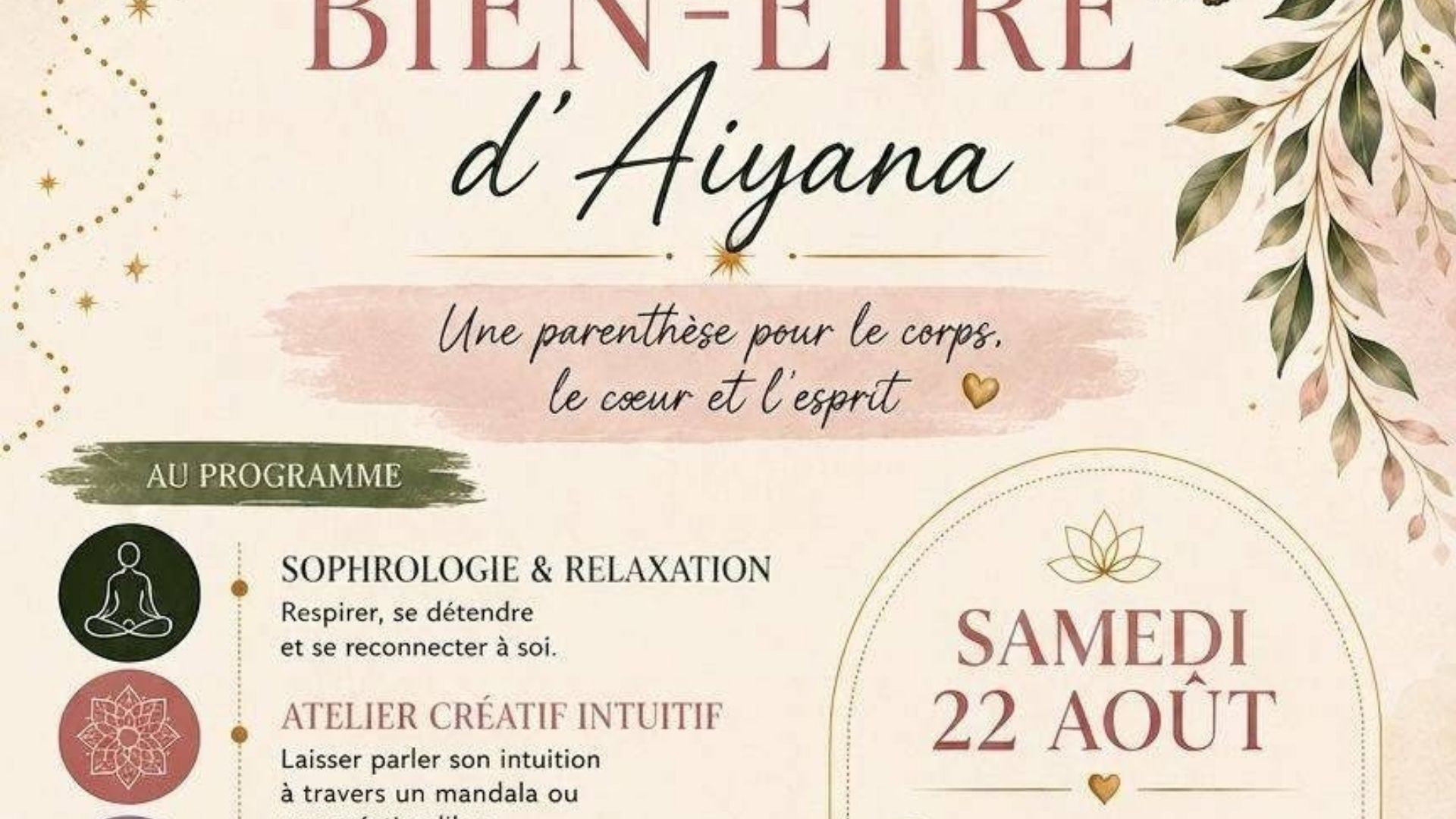 Journée bien être