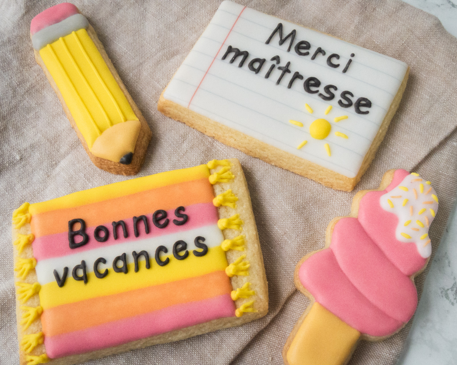 Atelier parent/enfant : Réalisez et décorez des biscuits pour remercier les maître·sses, nounous, ATSEM — visuel événement