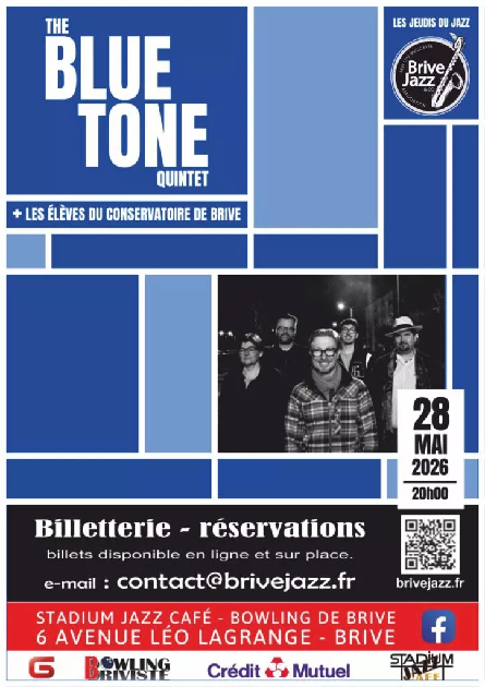 The blue tone (Brive Jazz&co) — visuel événement