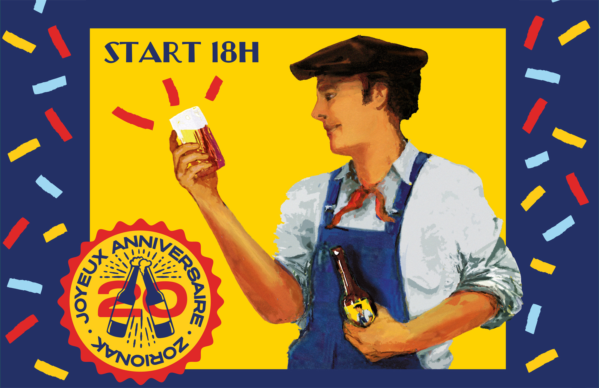Bob's Beer - 20 ans — visuel événement