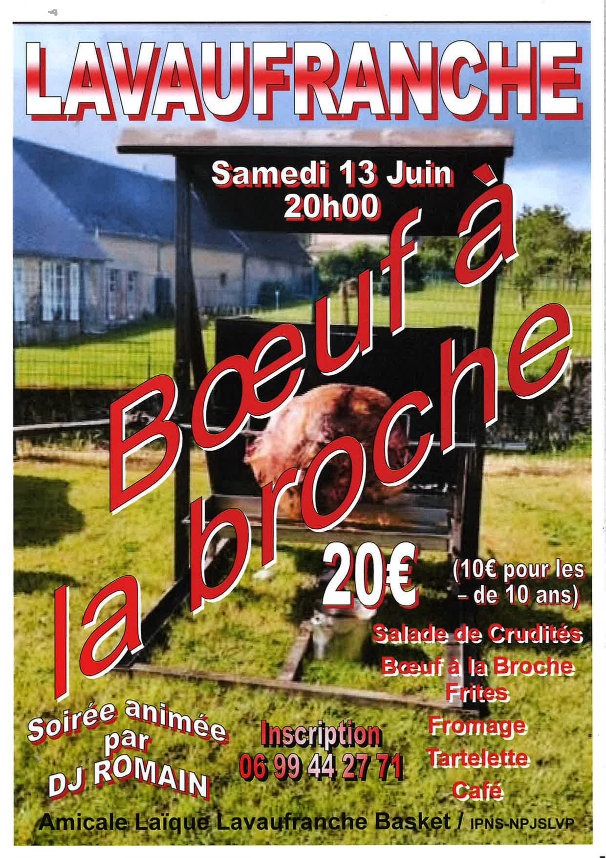 Bœuf à la broche — visuel événement