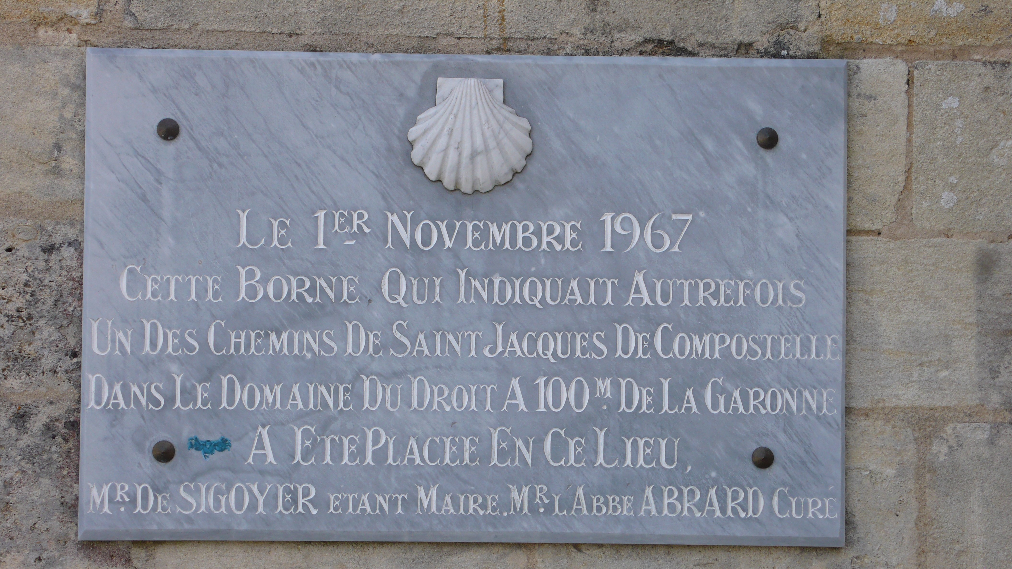 Borne de Saint Jacques, Cadaujac - photo 3