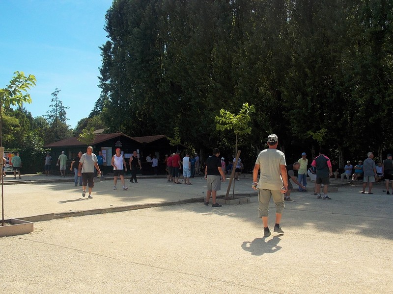 Boulodrome - terrain plein air