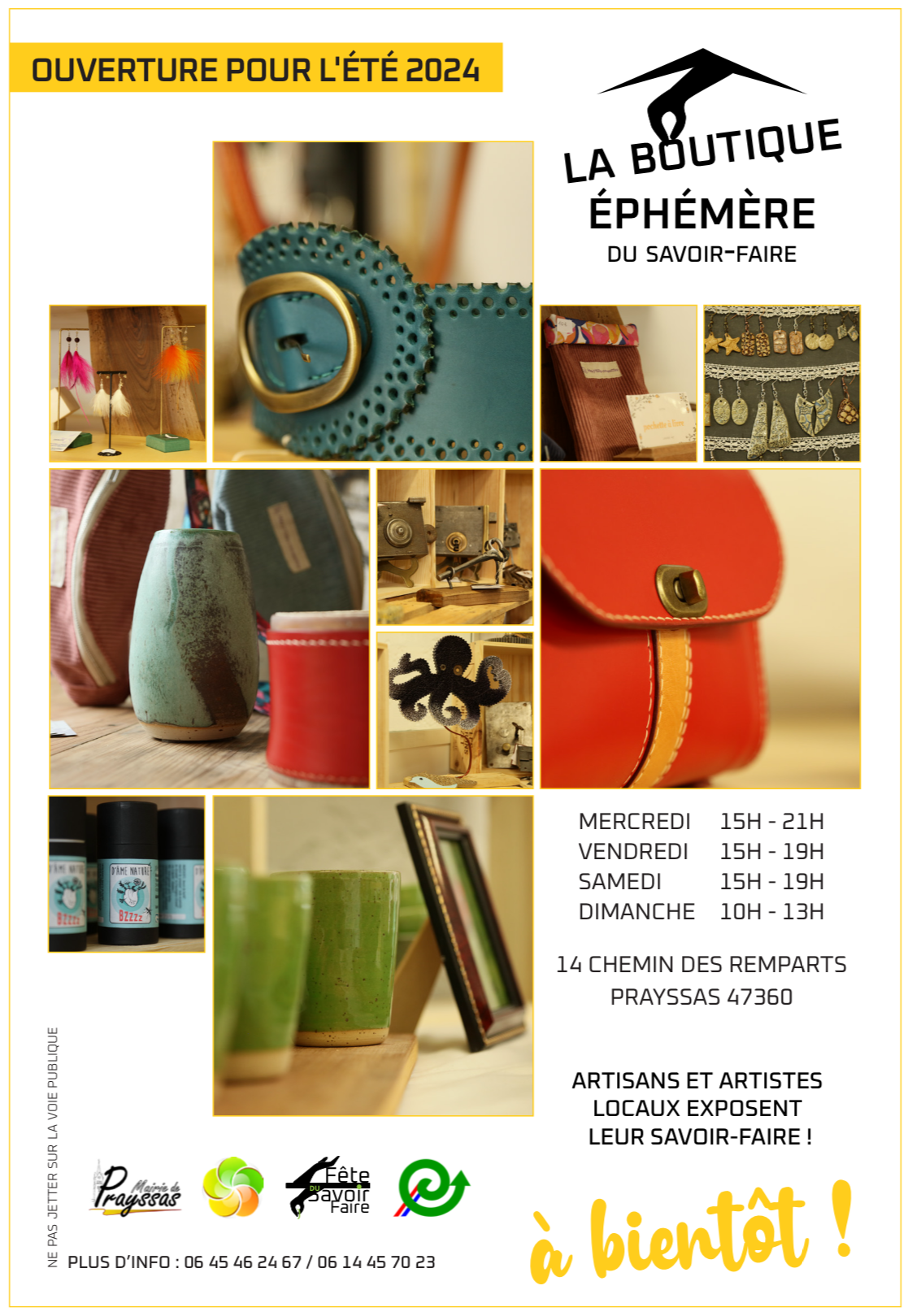 La boutique éphémère du Savoir-Faire