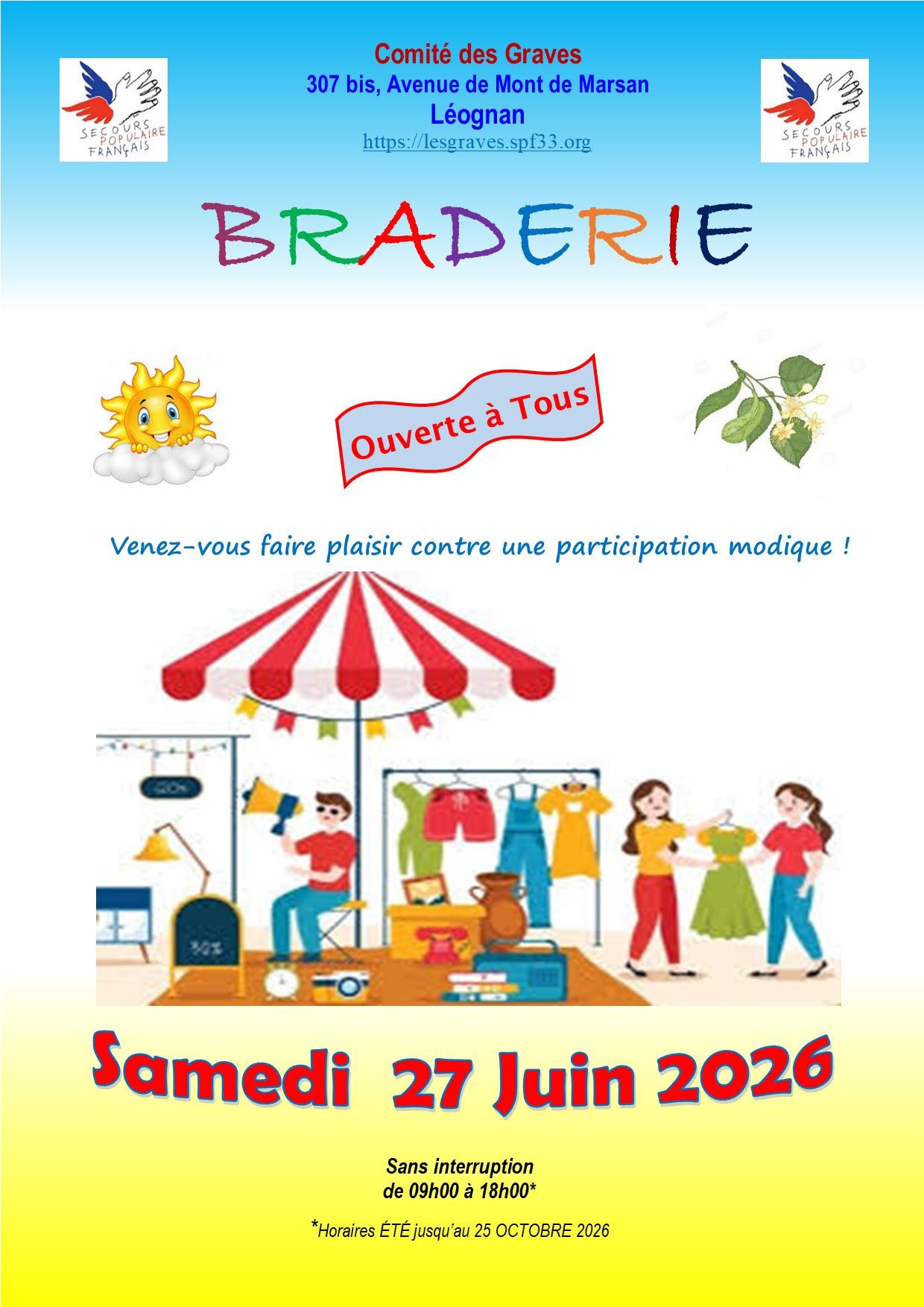 Braderie du Secours Populaire, Léognan - photo 5
