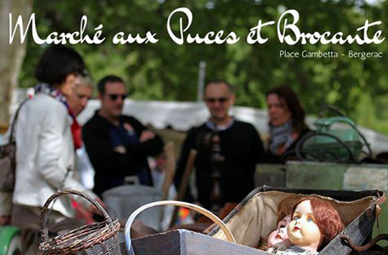 Brocante et marché aux puces mensuel — visuel événement